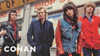 Chrissie Hynde On The Early Days Of MTV  CONAN on TBS [upl. by Boiney512]