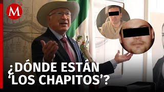 Ken Salazar garantiza que Los Chapitos siguen en la cárcel y no van a salir [upl. by Tortosa925]