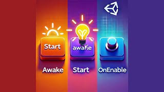 Awake Start OnEnable  KEY DIFFERENCE in Unity [upl. by Aamsa363]