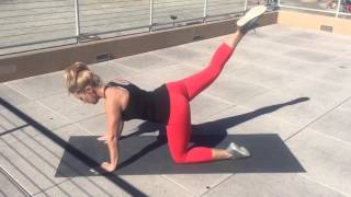 How to Perform Kick Backs Exercise [upl. by Lauritz]