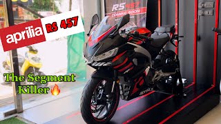 Aprilia RS 457  The Segment Killer😍🔥 [upl. by Aknahs]