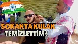 BAKIN SOKAKTA NASIL KULAK TEMİZLETTİM  HİNDİSTAN [upl. by Loren]