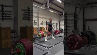 Build up to 440kg970lb Deadlift powerlifting deadlift [upl. by Elboa]