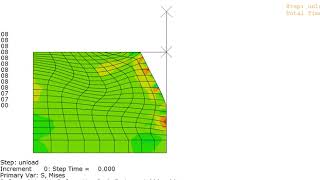 von Mises plasticity UMAT [upl. by Yelraf]