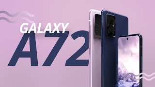 Galaxy A72 o melhor e mais avançado Galaxy A Porém contudo entretanto todavia [upl. by Forward]