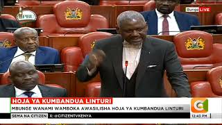 MP Otiende Amollo I speak for miraa coffee and maize farmers CS Mithika Linturi must go [upl. by Akedijn]