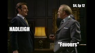 Hadleigh 1976 Series 4 Ep 12 quotFavoursquot with Gordon Jackson Michael Elphick Full Episode TV [upl. by Terrej]