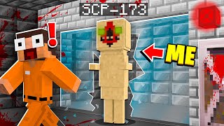 Playing as SCP173 in MINECRAFT  Minecraft Trolling Video [upl. by Dyal]