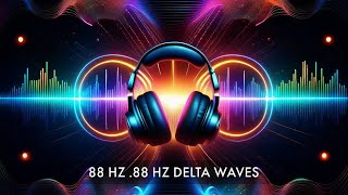 88hz 88hz Delta Waves for Manifestation Soundscape Kaleidoscope [upl. by Shirah393]