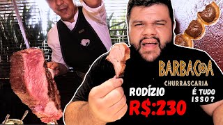 Primeira vez na Melhor Churrascaria Rodizio do Brasil  Barbacoa [upl. by Ethelin]