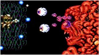 Abadox The Deadly Inner War  All Bosses Nes [upl. by Kcired]