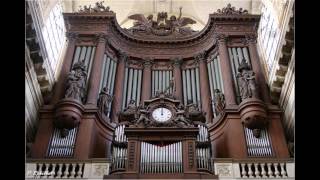 Cavaillé Coll Organ  The Church of SaintSulpice Paris  Suit Gothique Op 25 Toccata [upl. by Einnaoj]