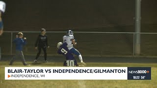 High School Football BlairTaylor vs IndependenceGilmanton [upl. by Orton]