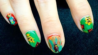 Thanksgiving Nails Art [upl. by Holsworth]