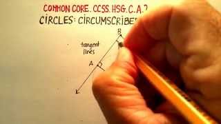 Circles Circumscribed Angles [upl. by Okia]