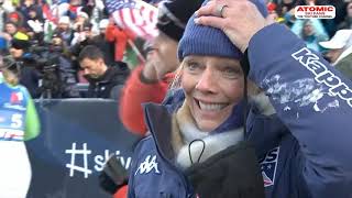 Highlights  AUDI FIS Ski World Cup  Lienz womens slalom 1st run Dec 29 2023 sheskis [upl. by Yrek]