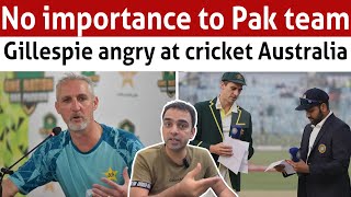 Australia focus on Border Gavaskar no interest with Pakistan Gillespie [upl. by Enrichetta]