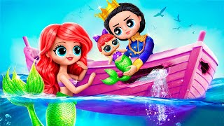 The Little Mermaid New Episode 32 DIYs for LOL OMG [upl. by Ititrefen]