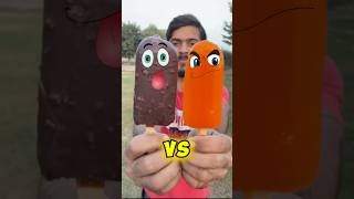 Fanta Ice Cream VS choco bar ice cream 🍦 Melting TEST🤷‍♂️ youtubeshorts [upl. by Kerr215]