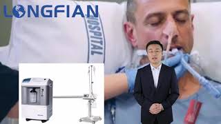 HFNC OXYGEN THEROPY TREATMENT longfian oxygenconcentrator manufacturer hfnc OXYGENTHEROPY [upl. by Oballa]