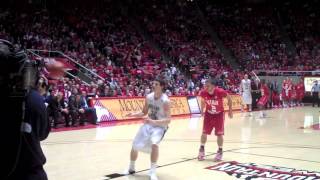 Jimmer Fredette Half Court Shot [upl. by Bridie]