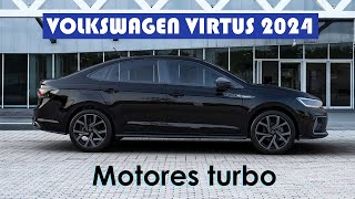 Nuevo Volkswagen Virtus 2024  ¿Qué cambió  Precios motores versiones y equipamiento [upl. by Manton]