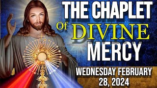 THE CHAPLET of DIVINE MERCY 🙏 Wednesday February 28 2024 [upl. by Mcmurry]