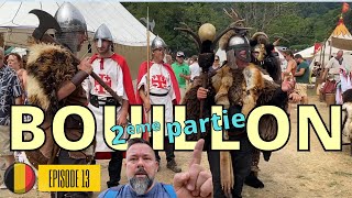 13  Belgique  BOUILLON 2ème partie  Le Tombeau du Géant et la fête médiévale [upl. by Trik]