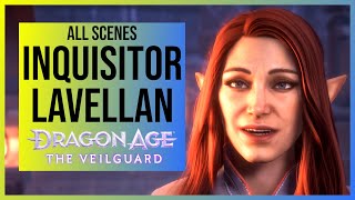 Dragon Age Veilguard All Inquisitor Lavellan Scenes 4K 60FPS [upl. by Artep]