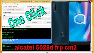 Alcatel 1S 2020 5028D5028Y Remove Google Account Bypass FRP With cm2 tool [upl. by Wells]