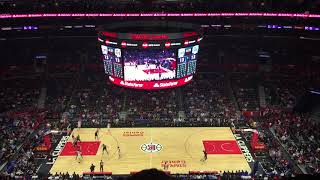 Staples Center  Section 301 Row 8 Seat 11  Seat View in HD  1080P Quality [upl. by Enovahs]