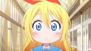 Cute Chitoge fall in love with Raku KAWAIII moment MUST WATCH [upl. by Nyledaj]