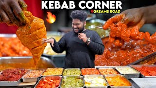 MOST HYPED  KEBAB CORNER 🔥  Greams Road  Foodie Prabu [upl. by Noda]