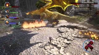 Dragon Age™ Inquisition All mage partyFerelden Frostback High DragonNightmare mode [upl. by Inasah549]