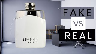 Mont Blanc Legend Spirit  Fake vs Real [upl. by Kaela661]