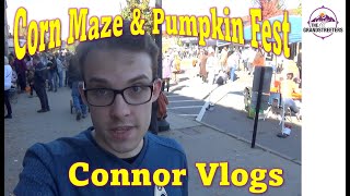 Corn Maze and Pumpkin Fest Connor Vlogs [upl. by Luna]