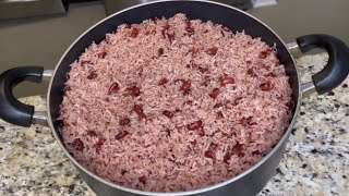 How To Make JAMAICAN RICE AND PEAS [upl. by Thorsten891]