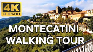 Montecatini Tuscany Walking Tour 4k [upl. by Hacker]