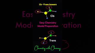 CisTrans Isomerism Made Easy  Simple DIY Model for Students chemistrywithchinmoy [upl. by Sandberg81]