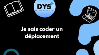 MATHS  CP CE1 CE2  Je sais coder un déplacement [upl. by Sessylu]