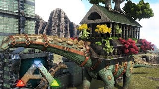 ARK Titanosaurus Forest Temple Speed Build [upl. by Margi]