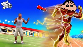 Franklin amp Shinchan Become Flash in GTA 5  Gta 5 Tamil [upl. by Miranda]