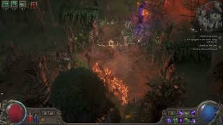 Path of exile 2  Chaosminion blood witch Azak Bog [upl. by Enitsirk393]