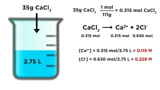 Calculating Ion Concentrations in Solution [upl. by Hanway509]