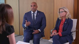 Full interview  Liz Cheney Colin Allred sit down after Cheney endorsed the Democrat for Senate [upl. by Rotkiv]