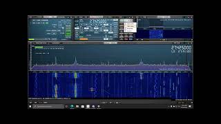 Band Frame CB 40 channels in SDRuno [upl. by Ravi924]