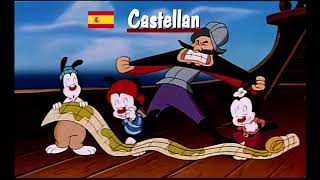 Animaniacs  The ballad of Magellan Multilanguage [upl. by Adniroc]