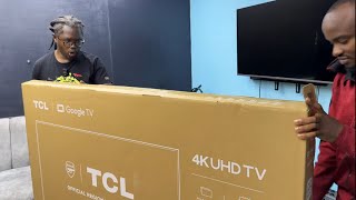 UNBOXING 65 INCH TCL P755 2024 MODEL [upl. by Fortunato533]