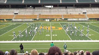 Hemphill High School band UIL State Military Prelims 2024 [upl. by Yrelbmik]