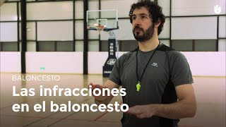 Las infracciones en el baloncesto  Baloncesto [upl. by Kirwin]